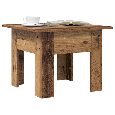 vidaXL Coffee Table Old wood 55 x 55 x 42 cm Engineered wood
