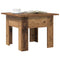 vidaXL Coffee Table Old wood 55 x 55 x 42 cm Engineered wood