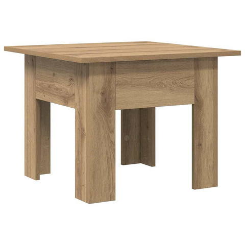 vidaXL Coffee Table Artisan oak 55 x 55 x 42 cm Engineered wood
