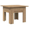 vidaXL Coffee Table Artisan oak 55 x 55 x 42 cm Engineered wood