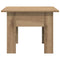 vidaXL Coffee Table Artisan oak 55 x 55 x 42 cm Engineered wood