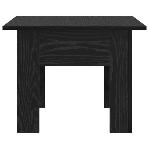 vidaXL Coffee Table Black oak 55 x 55 x 42 cm Engineered wood