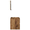 vidaXL Bathroom Furniture Set 2 pcs Old Wood 57 x 37 x 45 cm
