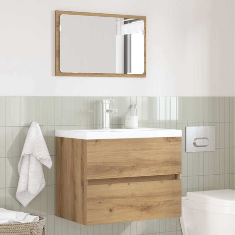 vidaXL Bathroom Furniture Set 2 pcs Artisan Oak 57 x 37 x 45 cm