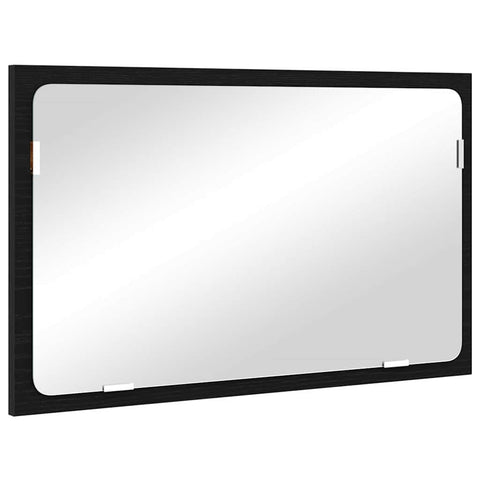 vidaXL Bathroom Furniture Set 2 pcs Black Oak 57 x 37 x 45 cm