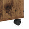 vidaXL Coffee Table Old wood 75 x 75 x 38 cm Engineered wood