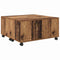 vidaXL Coffee Table Old wood 75 x 75 x 38 cm Engineered wood
