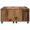 vidaXL Coffee Table Old wood 75 x 75 x 38 cm Engineered wood