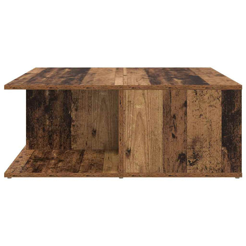 vidaXL Coffee Table Old wood 80 x 80 x 31 cm Engineered wood