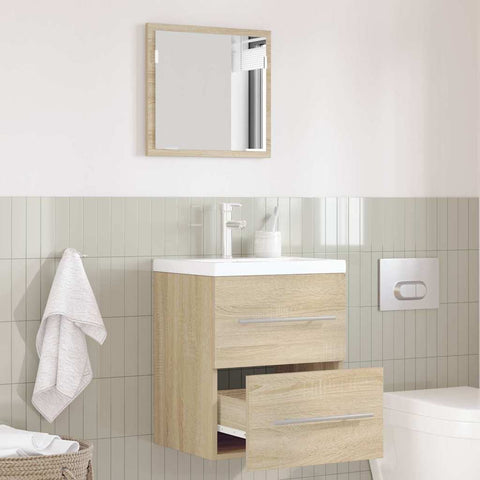 vidaXL Bathroom Cabinet with Drawer 41 x 38.5 x 48 cm Engineered wood