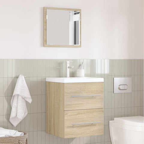 vidaXL Bathroom Cabinet with Drawer 41 x 38.5 x 48 cm Engineered wood