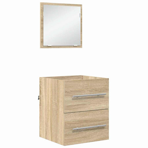 vidaXL Bathroom Cabinet with Drawer 41 x 38.5 x 48 cm Engineered wood