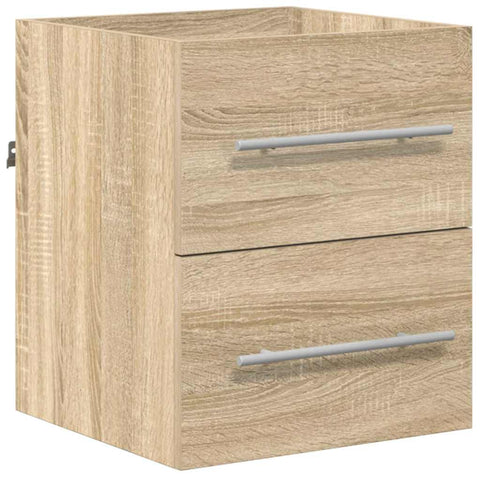 vidaXL Bathroom Cabinet with Drawer 41 x 38.5 x 48 cm Engineered wood