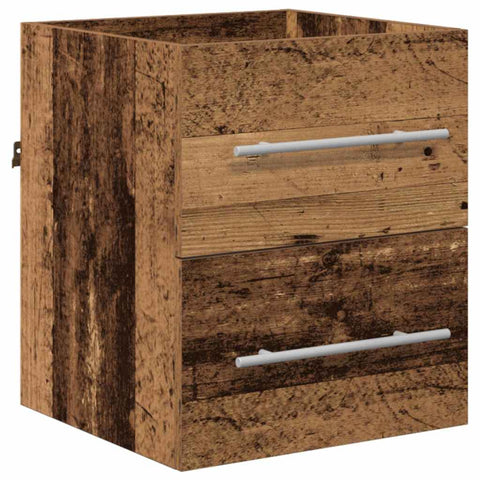 vidaXL Bathroom Cabinet with Drawer 41 x 38.5 x 48 cm Engineered wood