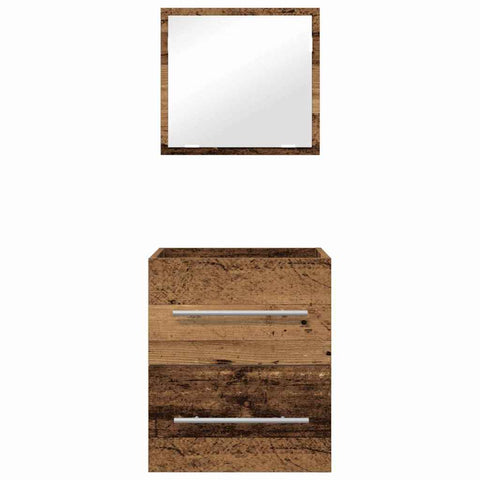vidaXL Bathroom Cabinet with Drawer 41 x 38.5 x 48 cm Engineered wood