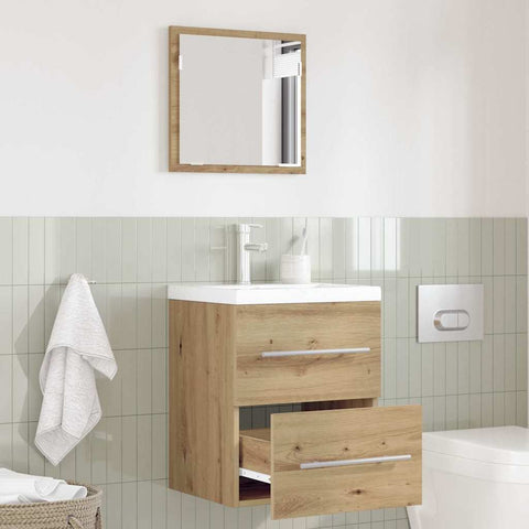vidaXL Bathroom Cabinet with Drawer 41 x 38.5 x 48 cm Engineered wood