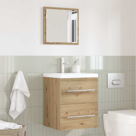 vidaXL Bathroom Cabinet with Drawer 41 x 38.5 x 48 cm Engineered wood