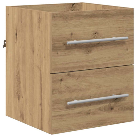 vidaXL Bathroom Cabinet with Drawer 41 x 38.5 x 48 cm Engineered wood