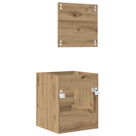 vidaXL Bathroom Cabinet with Drawer 41 x 38.5 x 48 cm Engineered wood
