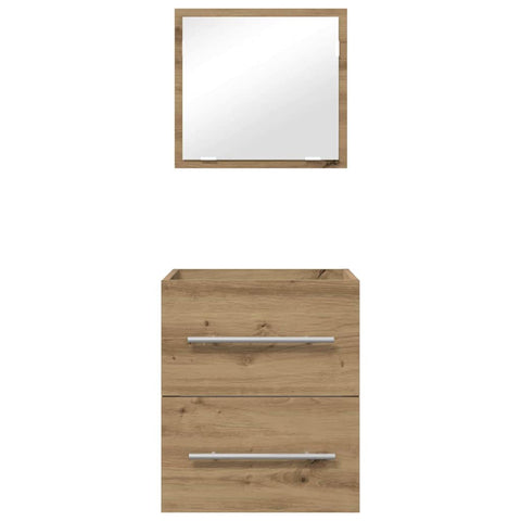 vidaXL Bathroom Cabinet with Drawer 41 x 38.5 x 48 cm Engineered wood