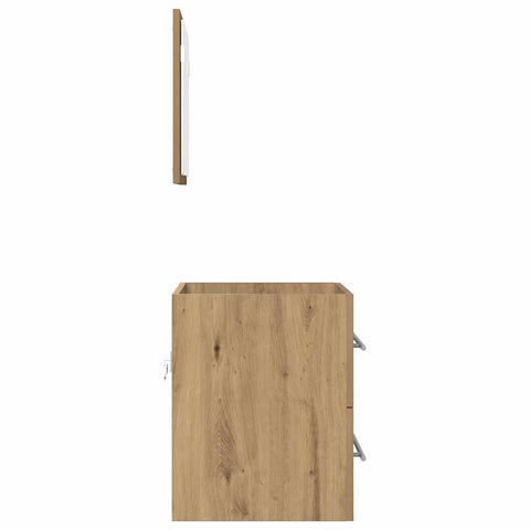 vidaXL Bathroom Cabinet with Drawer 41 x 38.5 x 48 cm Engineered wood