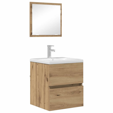 vidaXL Bathroom Cabinet Artisan Oak 41 x 38.5 x 45 cm Engineered wood