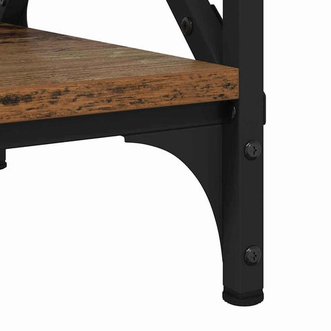 vidaXL Coffee Table Old wood 80 x 45 x 45.5 cm Engineered wood
