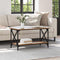 vidaXL Coffee Table Old wood 80 x 45 x 45.5 cm Engineered wood