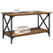 vidaXL Coffee Table Old wood 80 x 45 x 45.5 cm Engineered wood