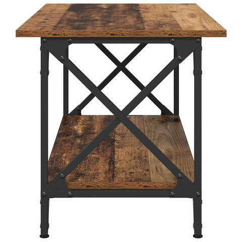 vidaXL Coffee Table Old wood 80 x 45 x 45.5 cm Engineered wood