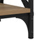 vidaXL Coffee Table Artisan oak 80 x 45 x 45.5 cm Engineered wood