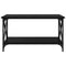 vidaXL Coffee Table Black oak 80 x 45 x 45.5 cm Engineered wood