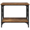 vidaXL Side Table with Shelf Old wood 55 x 38 x 45 cm Engineered wood