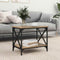 vidaXL Side Table Artisan oak 55 x 38 x 45 cm Engineered wood