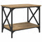 vidaXL Side Table Artisan oak 55 x 38 x 45 cm Engineered wood