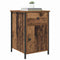 vidaXL Bedside Cabinet Old Wood 40x42x60 cm Engineered Wood