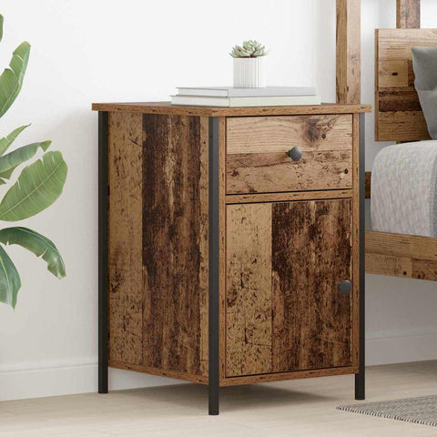 vidaXL Bedside Cabinets 2 pcs Old Wood 40x42x60 cm Engineered Wood
