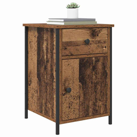 vidaXL Bedside Cabinets 2 pcs Old Wood 40x42x60 cm Engineered Wood