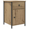 vidaXL Bedside Cabinet with Drawer 2 pcs Artisan oak 40 x 42 x 60 cm