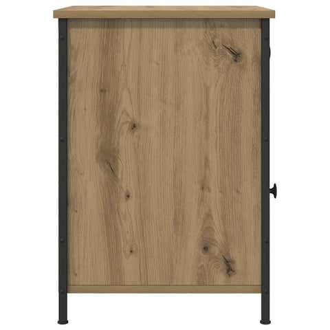 vidaXL Bedside Cabinet with Drawer 2 pcs Artisan oak 40 x 42 x 60 cm