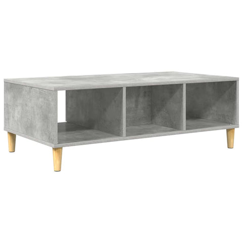 vidaXL Coffee Table Concrete grey 103.5 x 60 x 35 cm Engineered wood