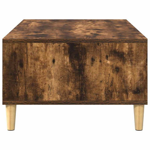 vidaXL Coffee Table Smoked oak 103.5 x 60 x 35 cm Engineered wood