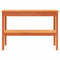 vidaXL Console Table Wax brown 110 x 40 x 75 cm Solid pine wood