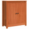 vidaXL Sideboard with Storage with Door Brown 70 x 35 x 80 cm Solid pine wood