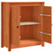vidaXL Sideboard with Storage with Door Brown 70 x 35 x 80 cm Solid pine wood
