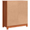 vidaXL Sideboard with Storage with Door Brown 70 x 35 x 80 cm Solid pine wood