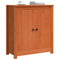 vidaXL Sideboard with Storage with Door Brown 70 x 35 x 80 cm Solid pine wood