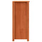 vidaXL Sideboard with Storage with Door Brown 70 x 35 x 80 cm Solid pine wood