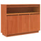 vidaXL Sideboard with Storage with Door Brown 104.5 x 34 x 80 cm Solid pine wood