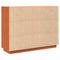 vidaXL Sideboard with Storage with Door Brown 104.5 x 34 x 80 cm Solid pine wood